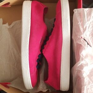 puma suede deconstruct beetroot purple